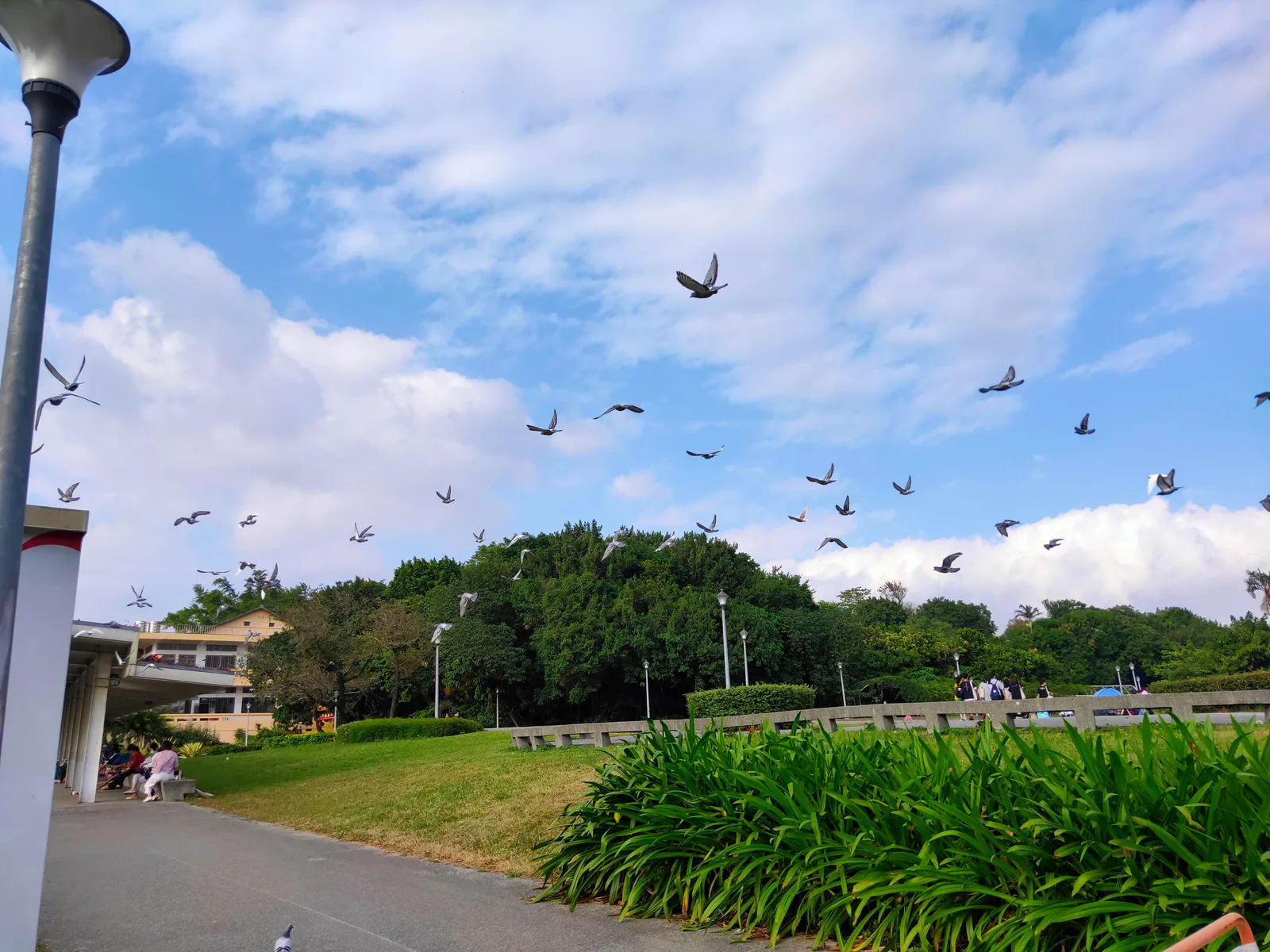 Details at Yuanshan Park Area of Taipei Expo Park Taipei — travel photo