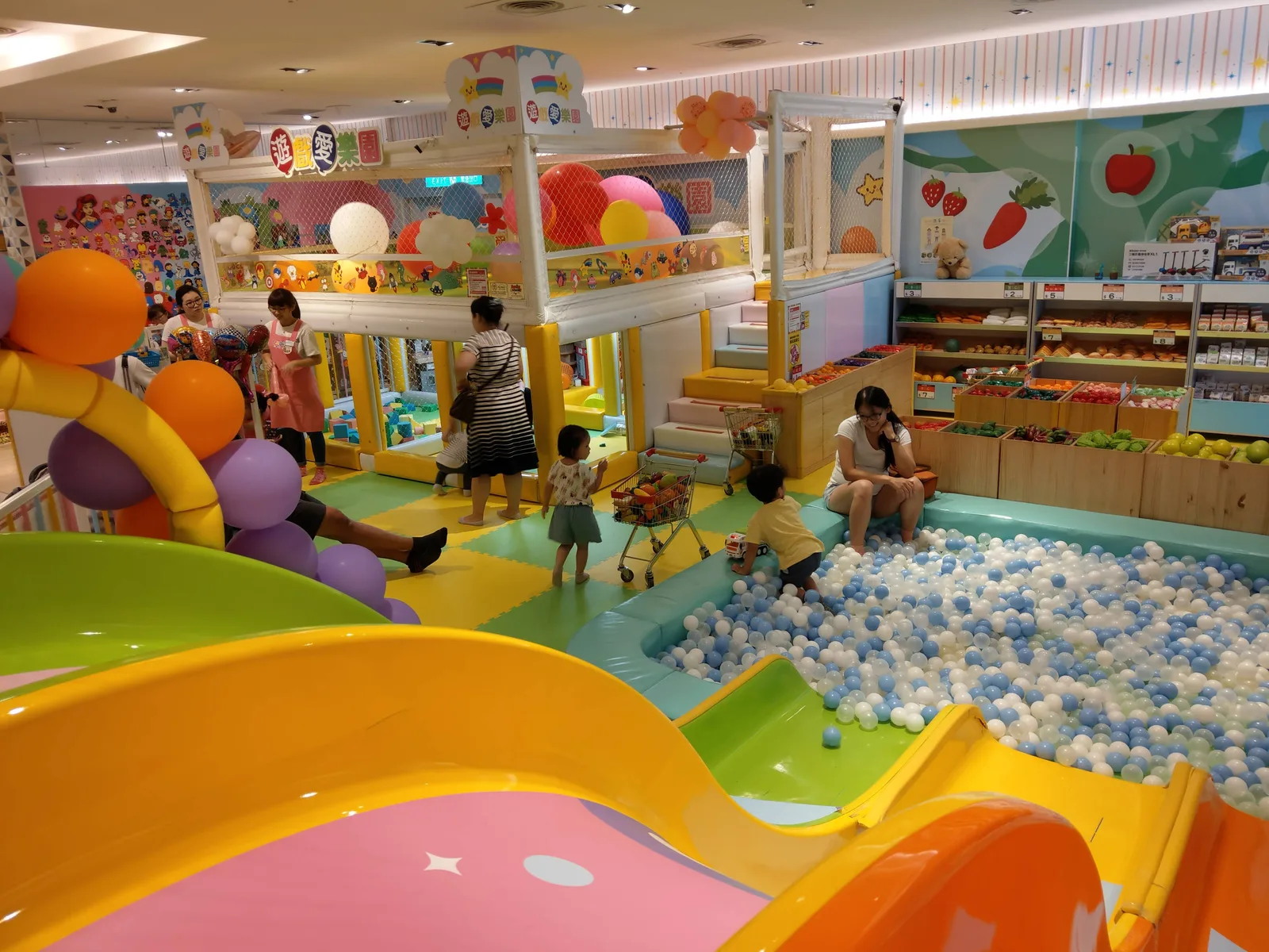 Interior at Yukids Island Kids' Playground Taipei — travel photo
