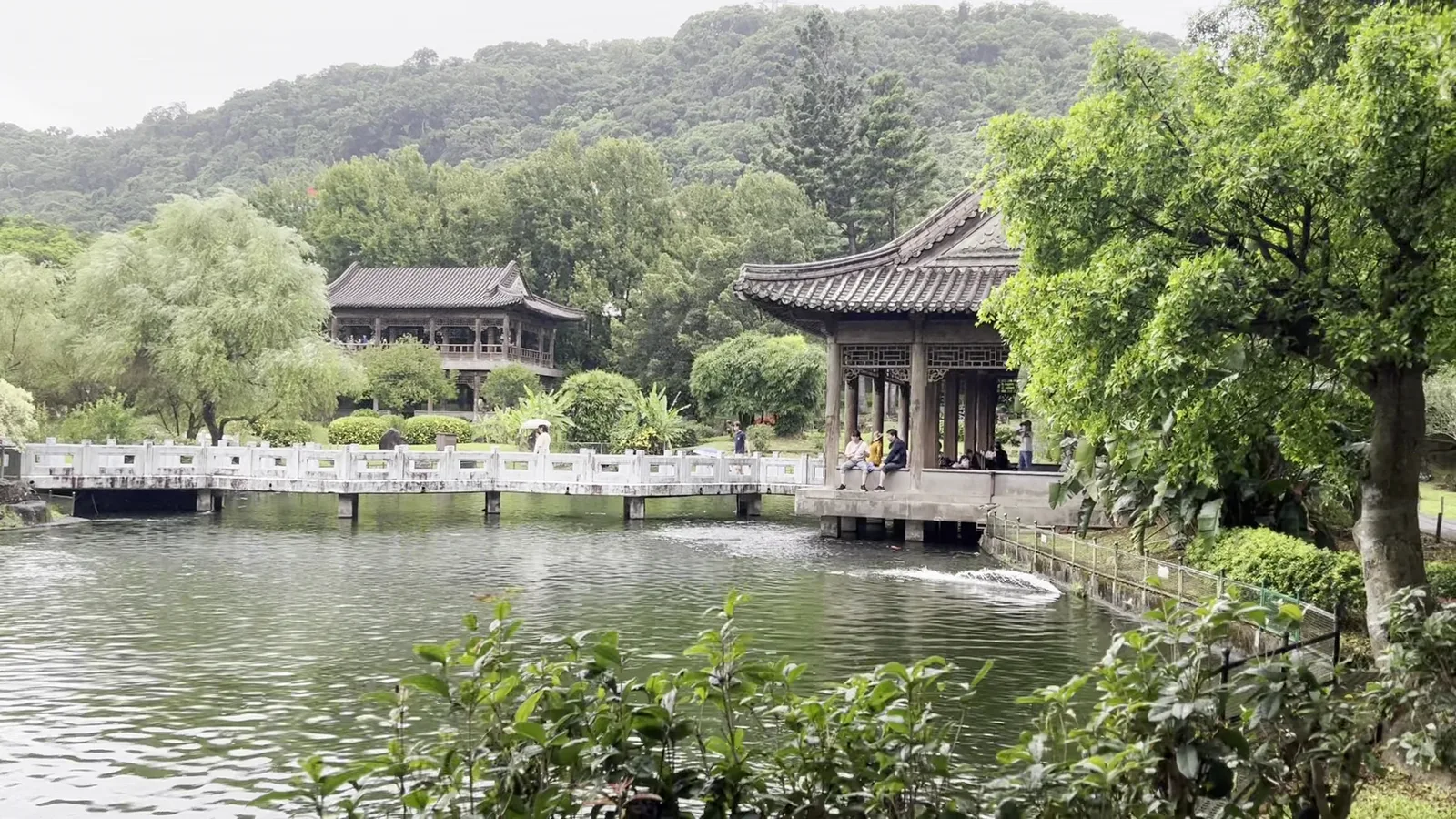 Atmosphere at Zhishan Garden Taipei — travel photo