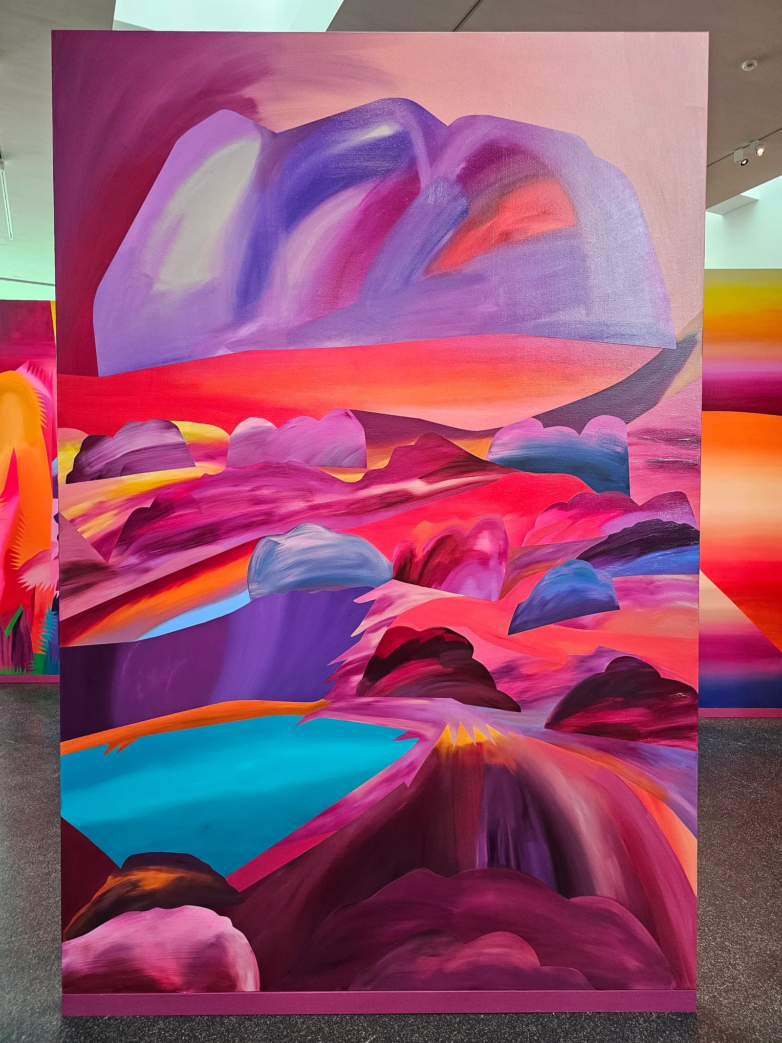Interior at Art Museum of Estonia (KUMU) Tallinn — travel photo