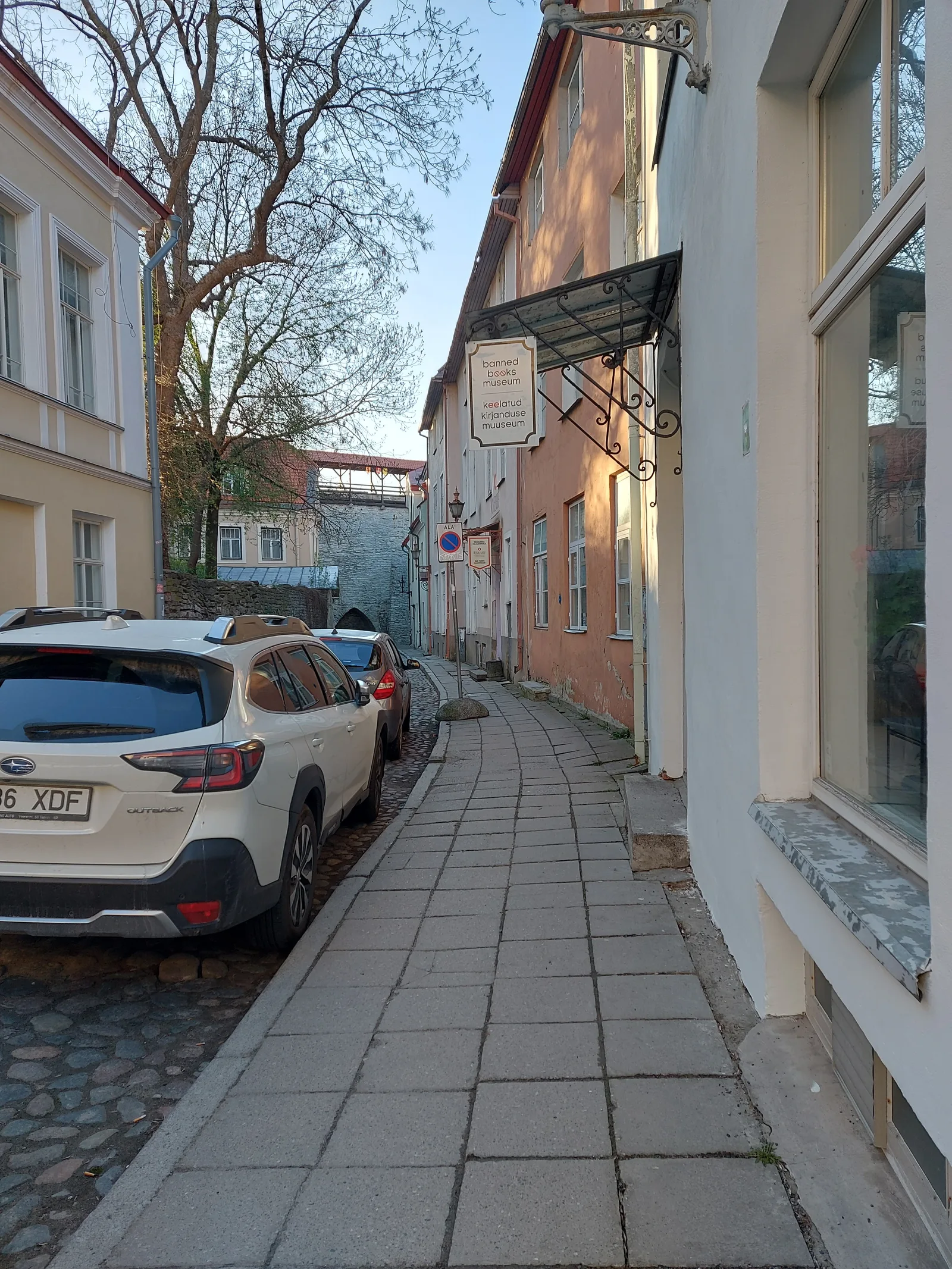 Main view at Banned Books Museum Tallinn — travel photo