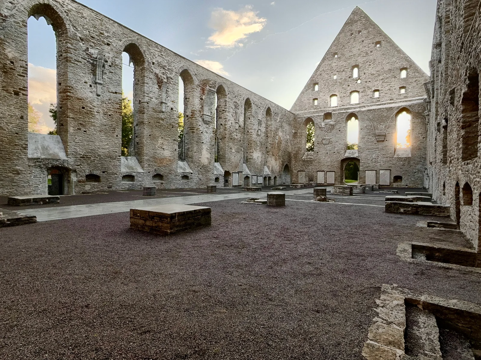 Details at Birgitta Convent Ruins Tallinn — travel photo