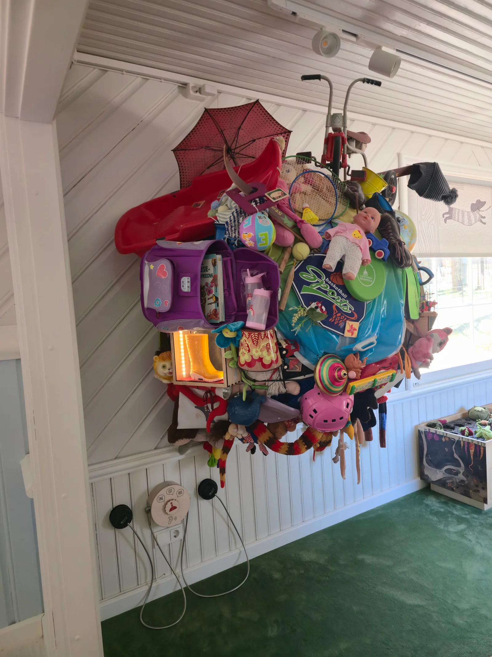 Interior at Children's Museum Miiamilla Tallinn — travel photo