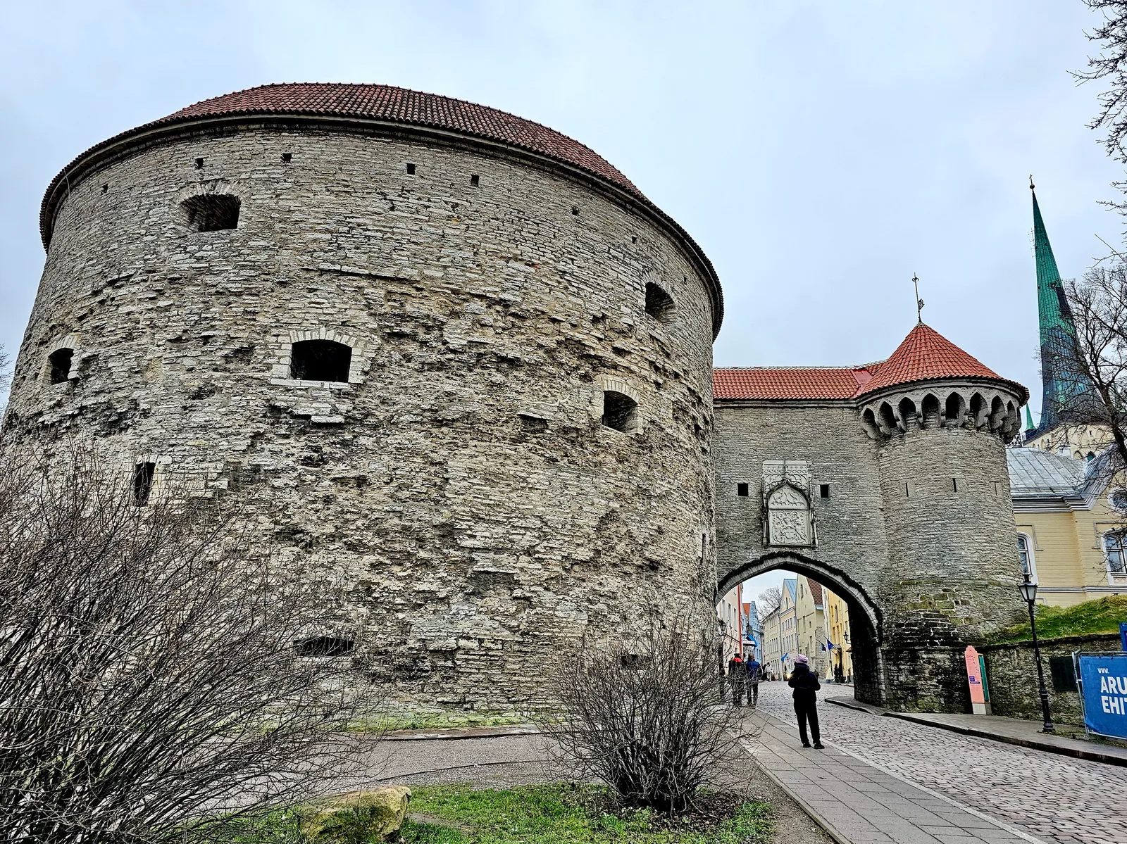 Main view at Estonian Maritime Museum - Fat Margaret Tallinn — travel photo