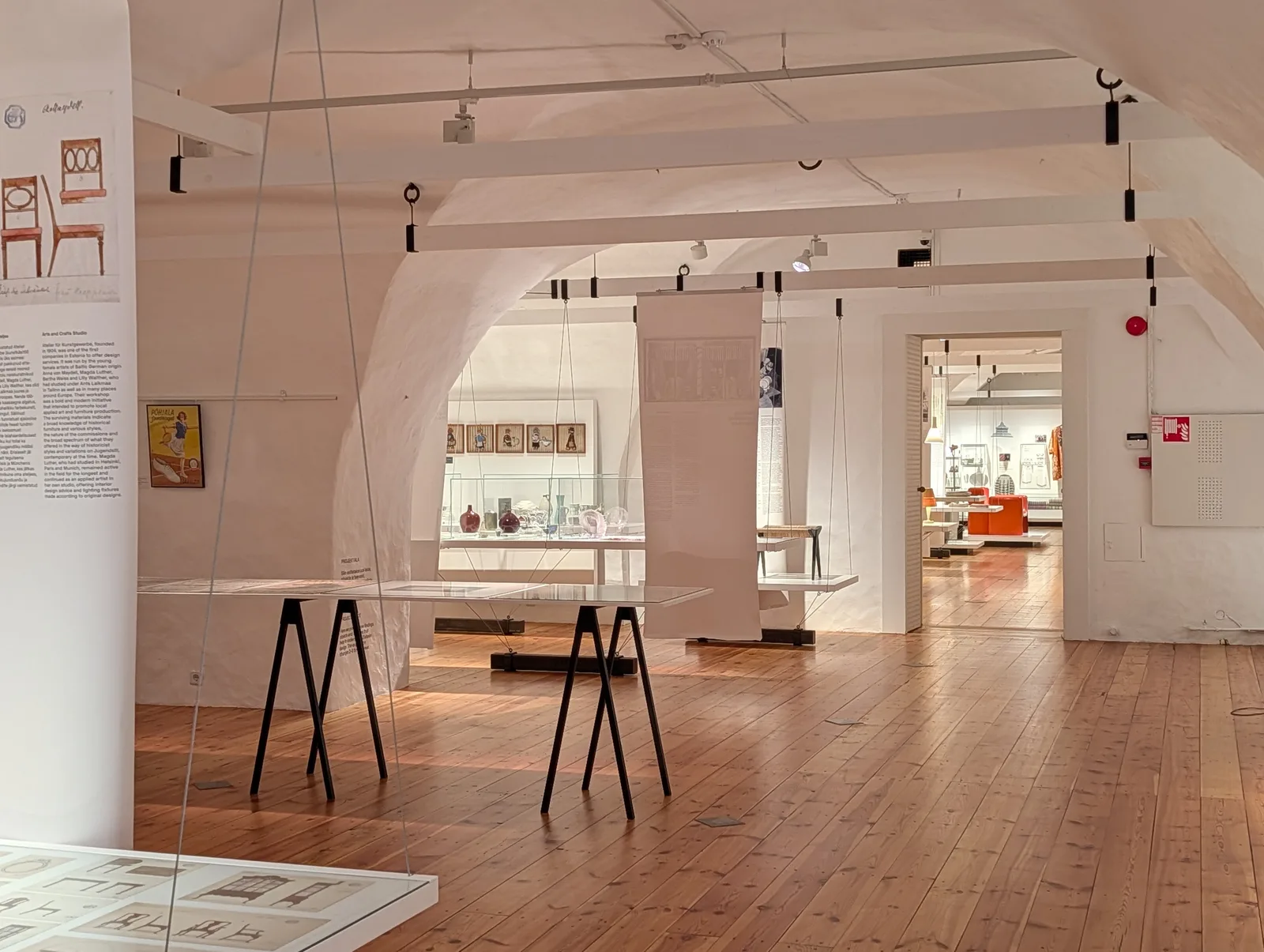 Interior at Estonian Museum of Applied Art and Design Tallinn — travel photo