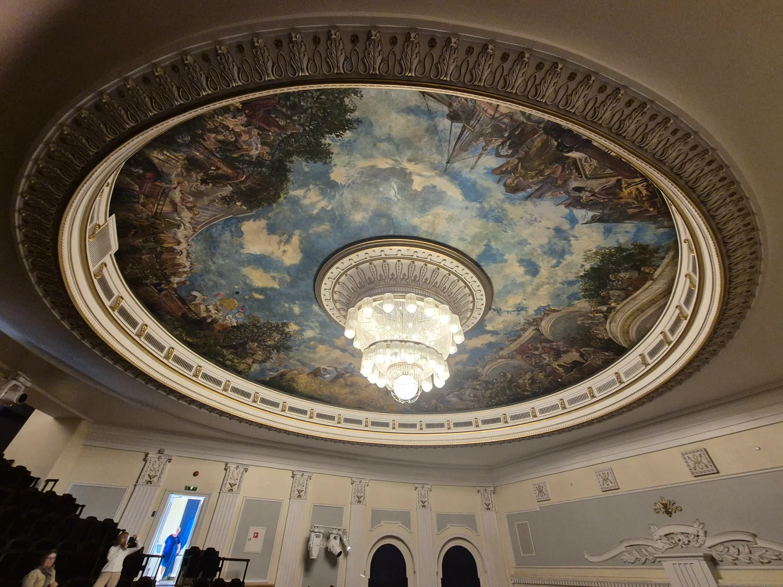 Interior at Estonian National Opera Tallinn — travel photo