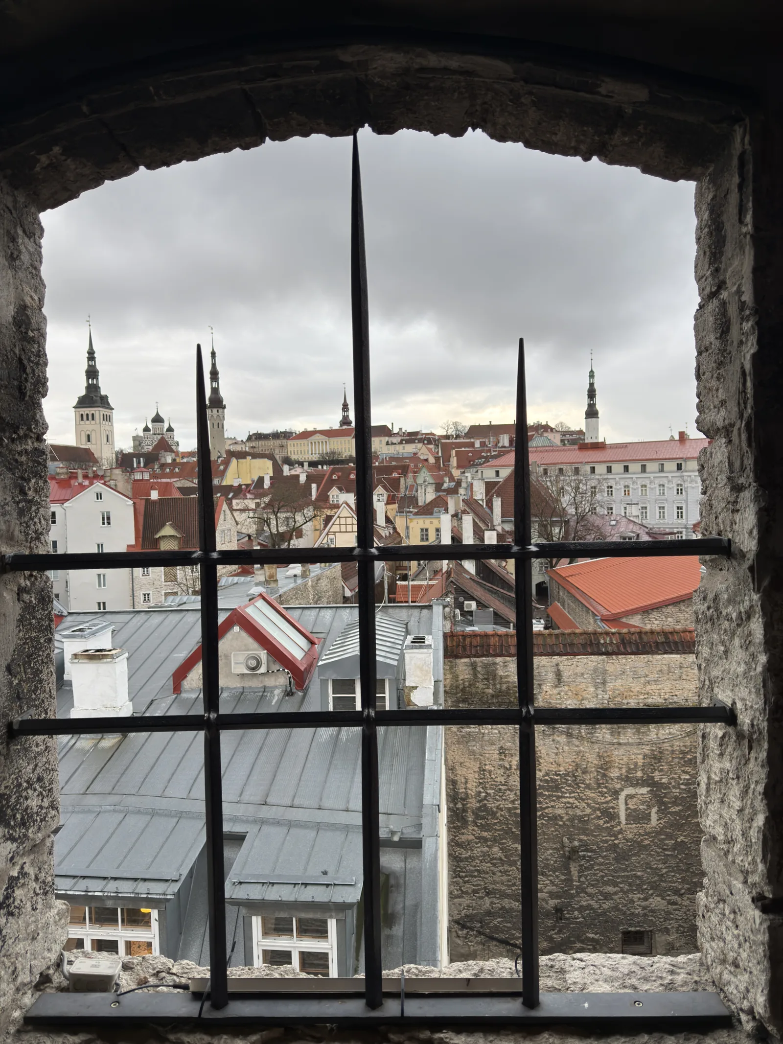 Interior at Hellemann Tower and Town Wall Walkway Tallinn — travel photo