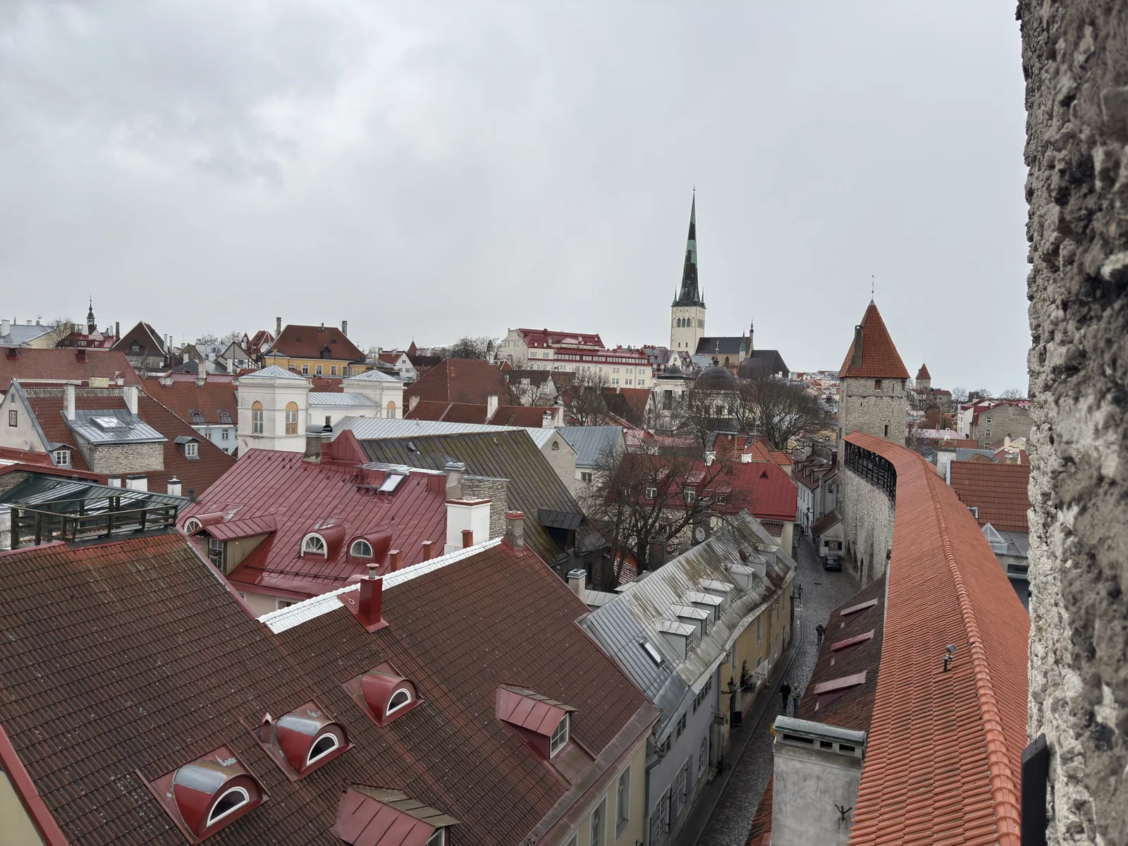 Details at Hellemann Tower and Town Wall Walkway Tallinn — travel photo