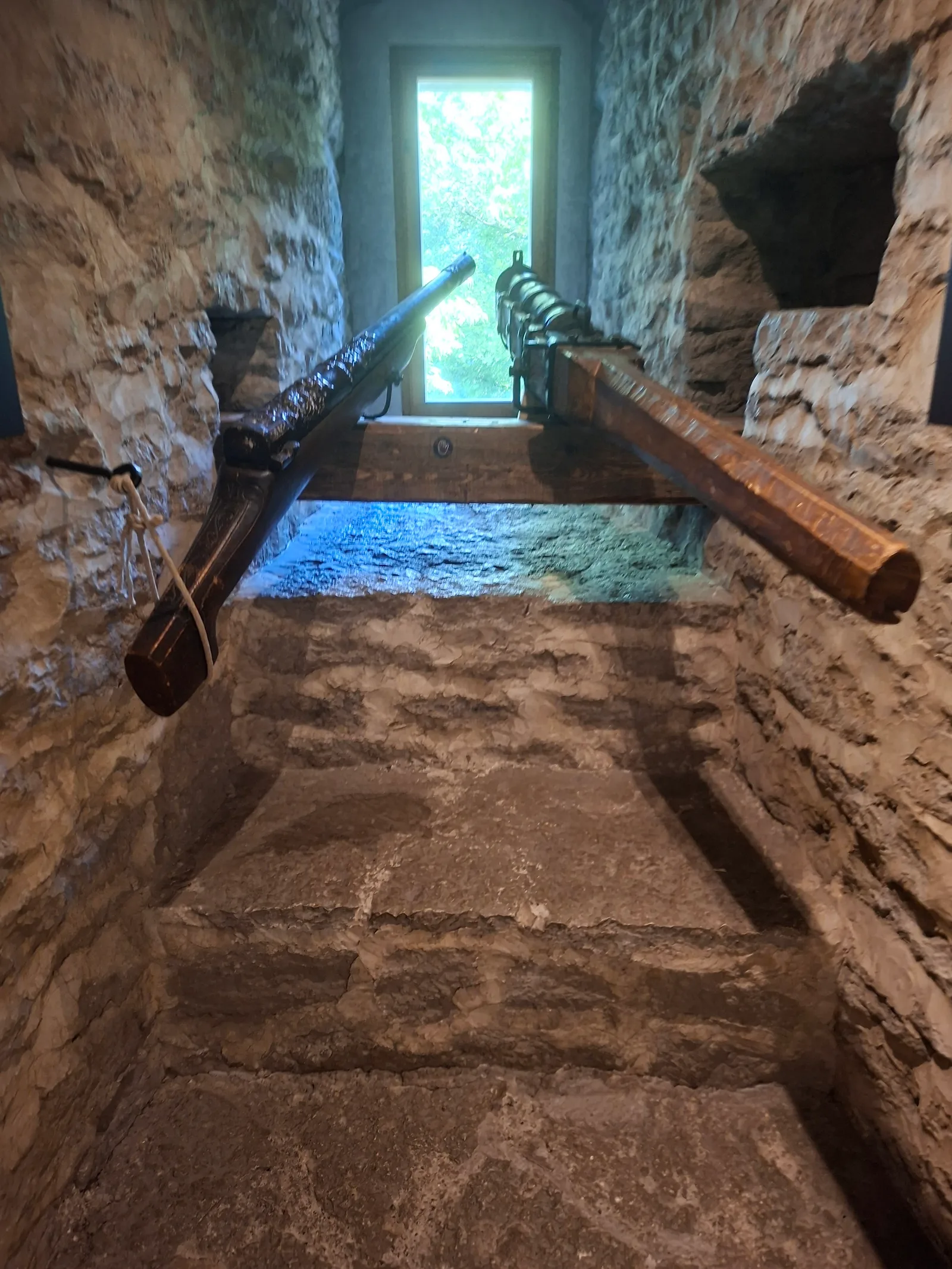 Atmosphere at Kiek in de Kök Fortification Museum Tallinn — travel photo