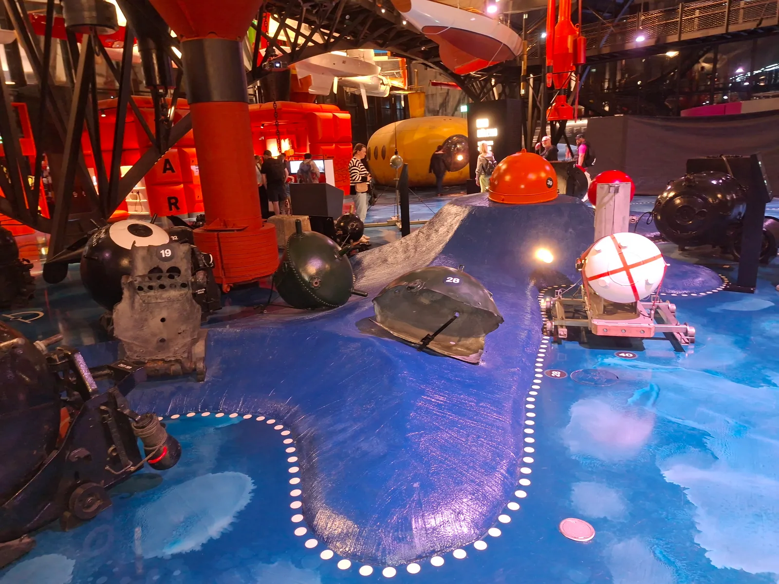 Interior at Lennusadam – Eesti Meremuuseum Tallinn — travel photo