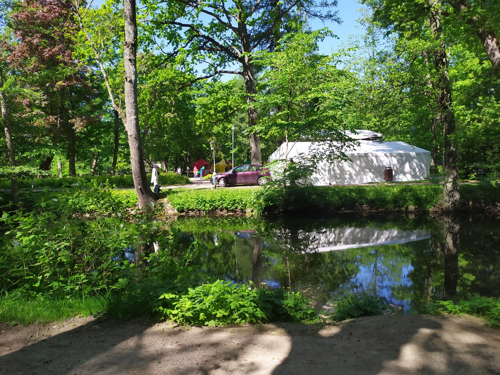 Main view at Löwenruh Park Tallinn — travel photo