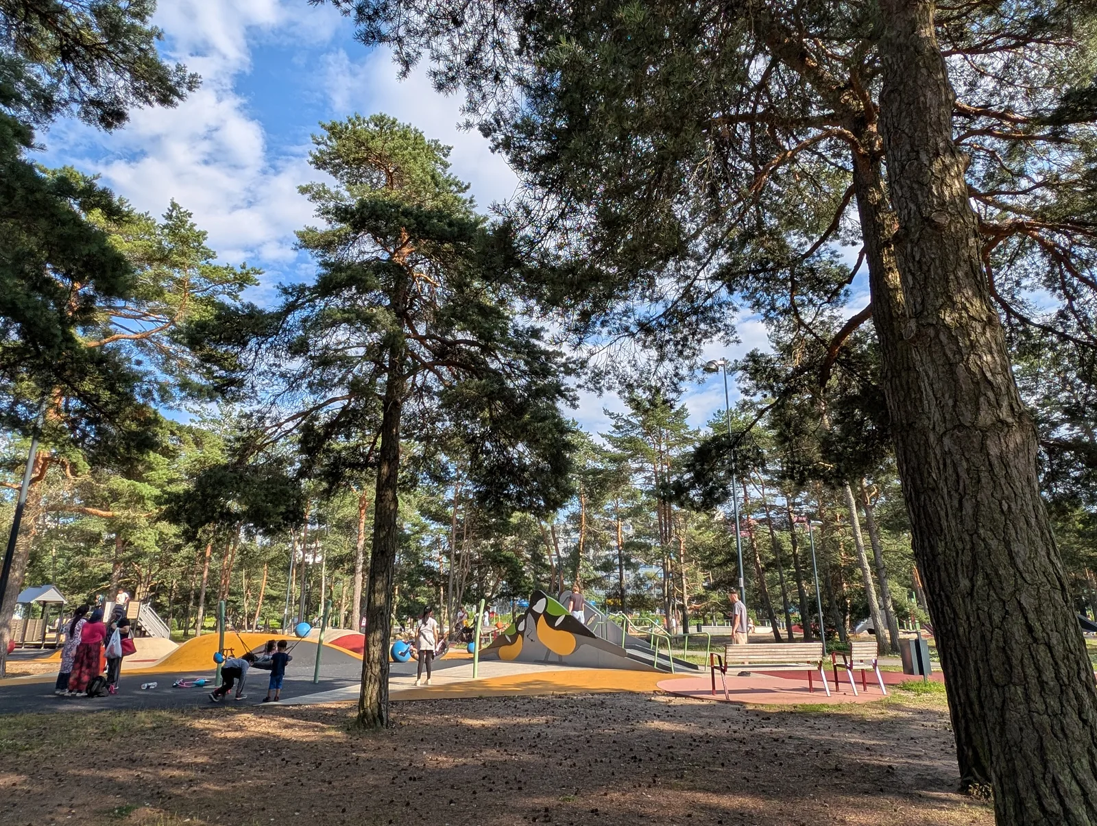 Atmosphere at Männi Park Tallinn — travel photo