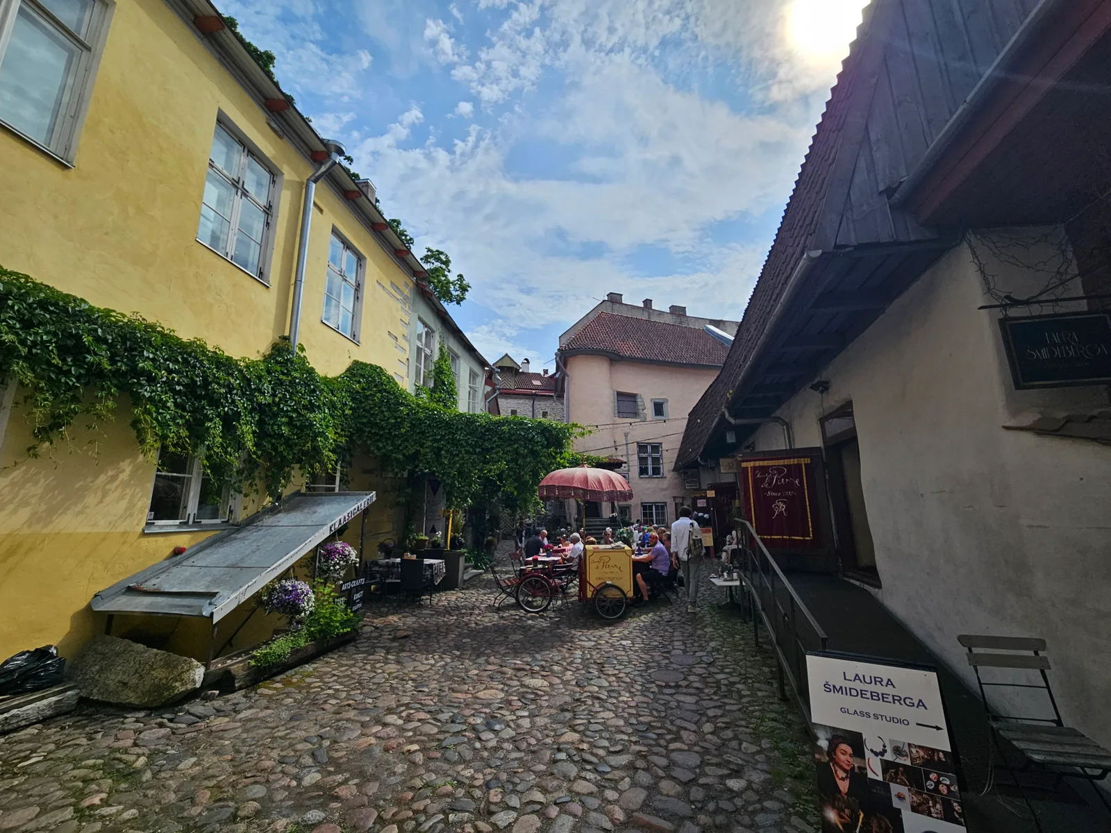 Interior at Meistrite Hoov Tallinn — travel photo