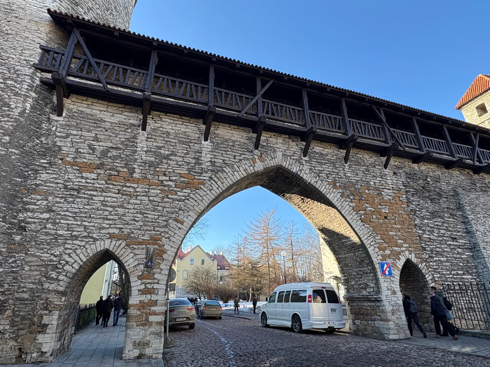 Interior at Nun Tower and Walls Tallinn — travel photo
