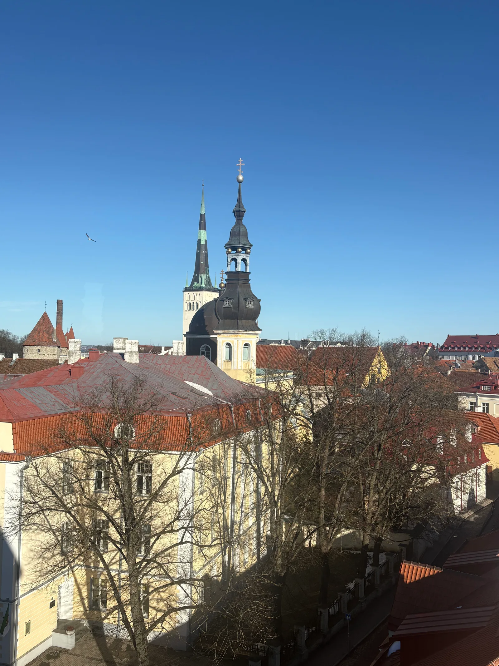 Atmosphere at Nun Tower and Walls Tallinn — travel photo