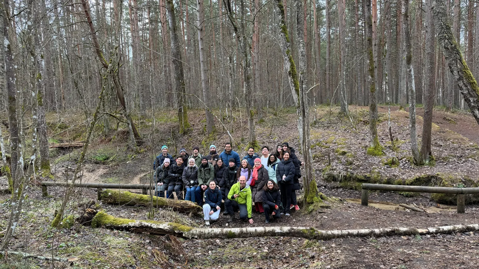 Atmosphere at Pääsküla bog trail Tallinn — travel photo