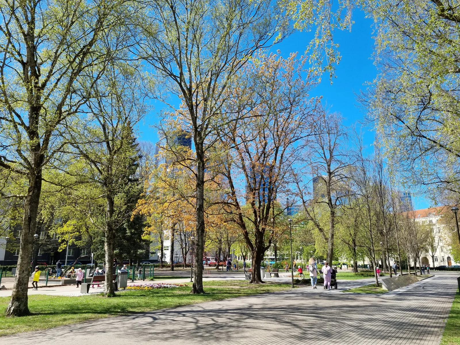 Details at Police Garden Park Tallinn — travel photo