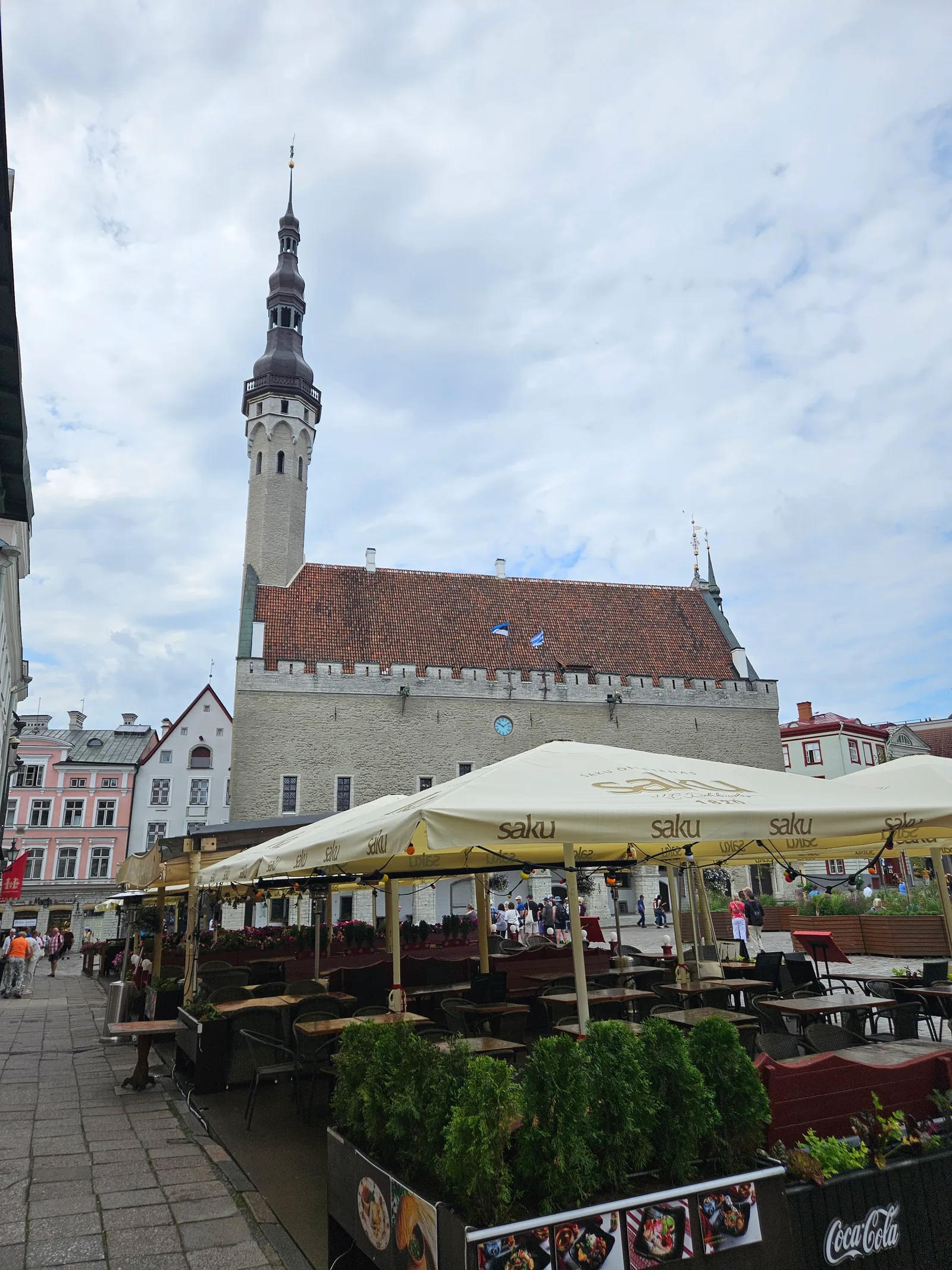 Atmosphere at Tallinn Town Hall Tallinn — travel photo