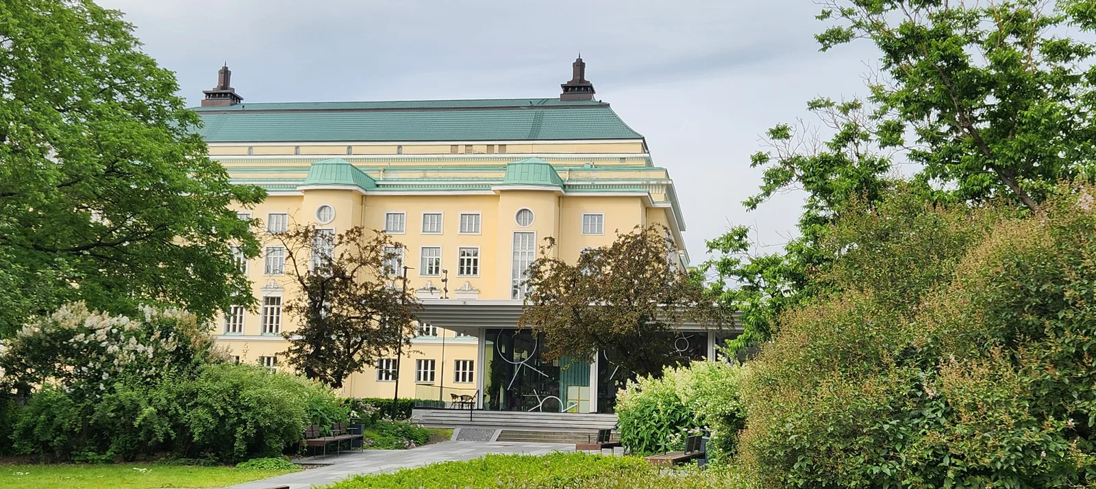 Main view at Tammsaare Park Tallinn — travel photo