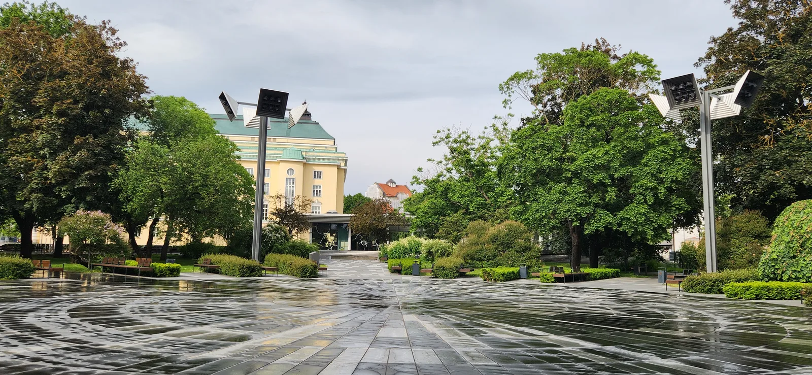 Interior at Tammsaare Park Tallinn — travel photo