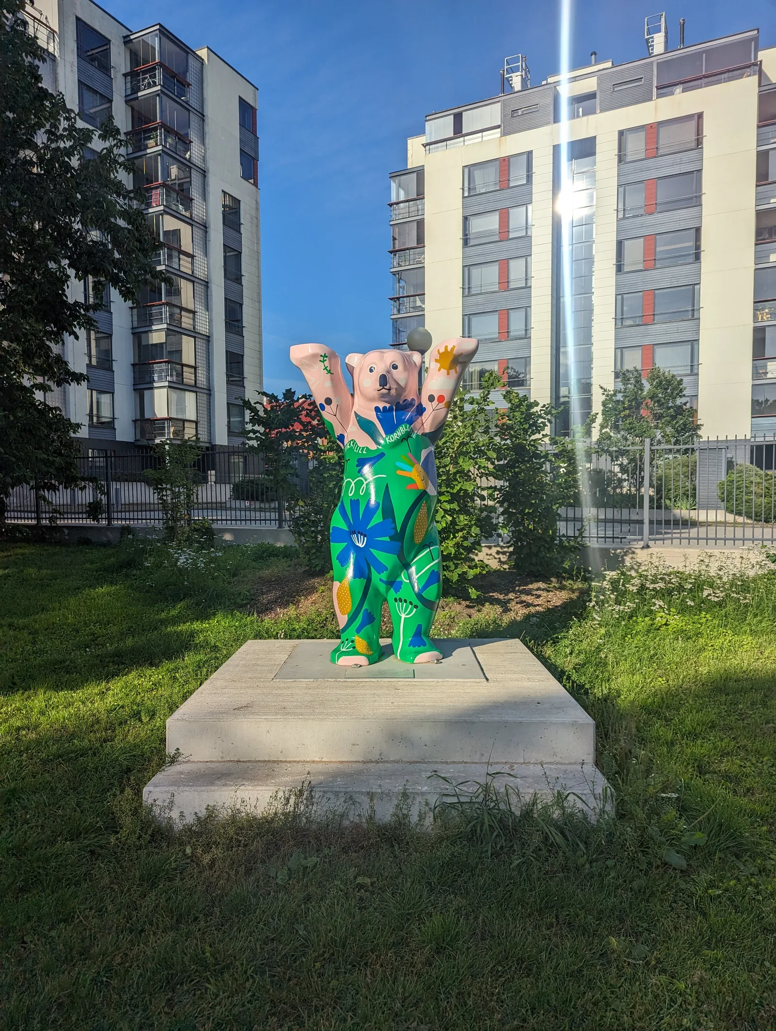 Atmosphere at Tuvi Park Tallinn — travel photo