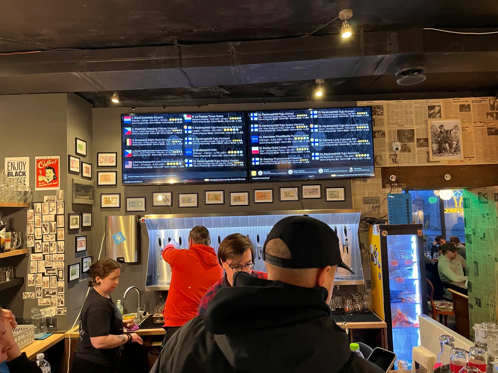 Main view at Uba ja Humal Tallinn — travel photo