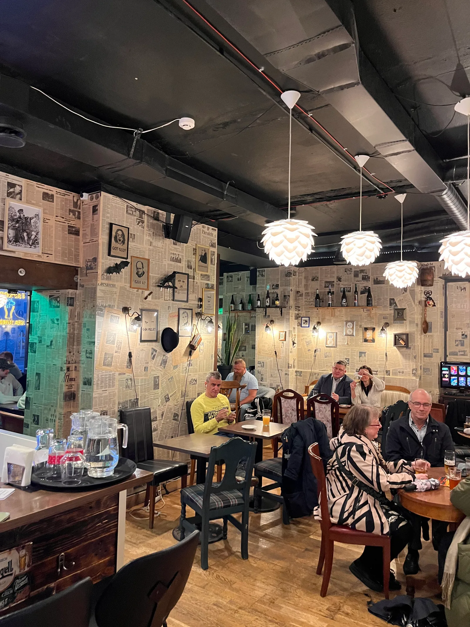 Interior at Uba ja Humal Tallinn — travel photo