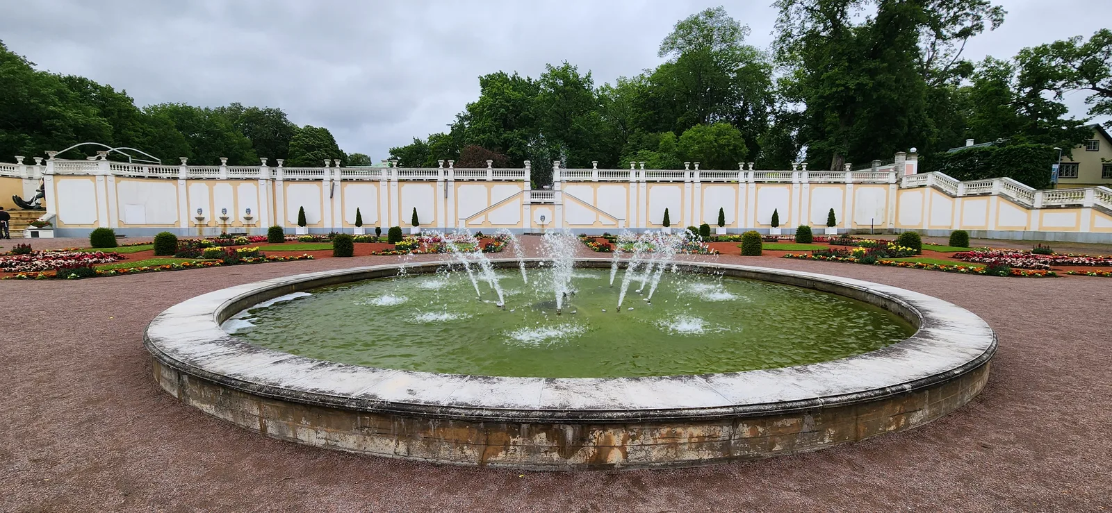 Atmosphere at Upper Garden (Flower Garden) Tallinn — travel photo