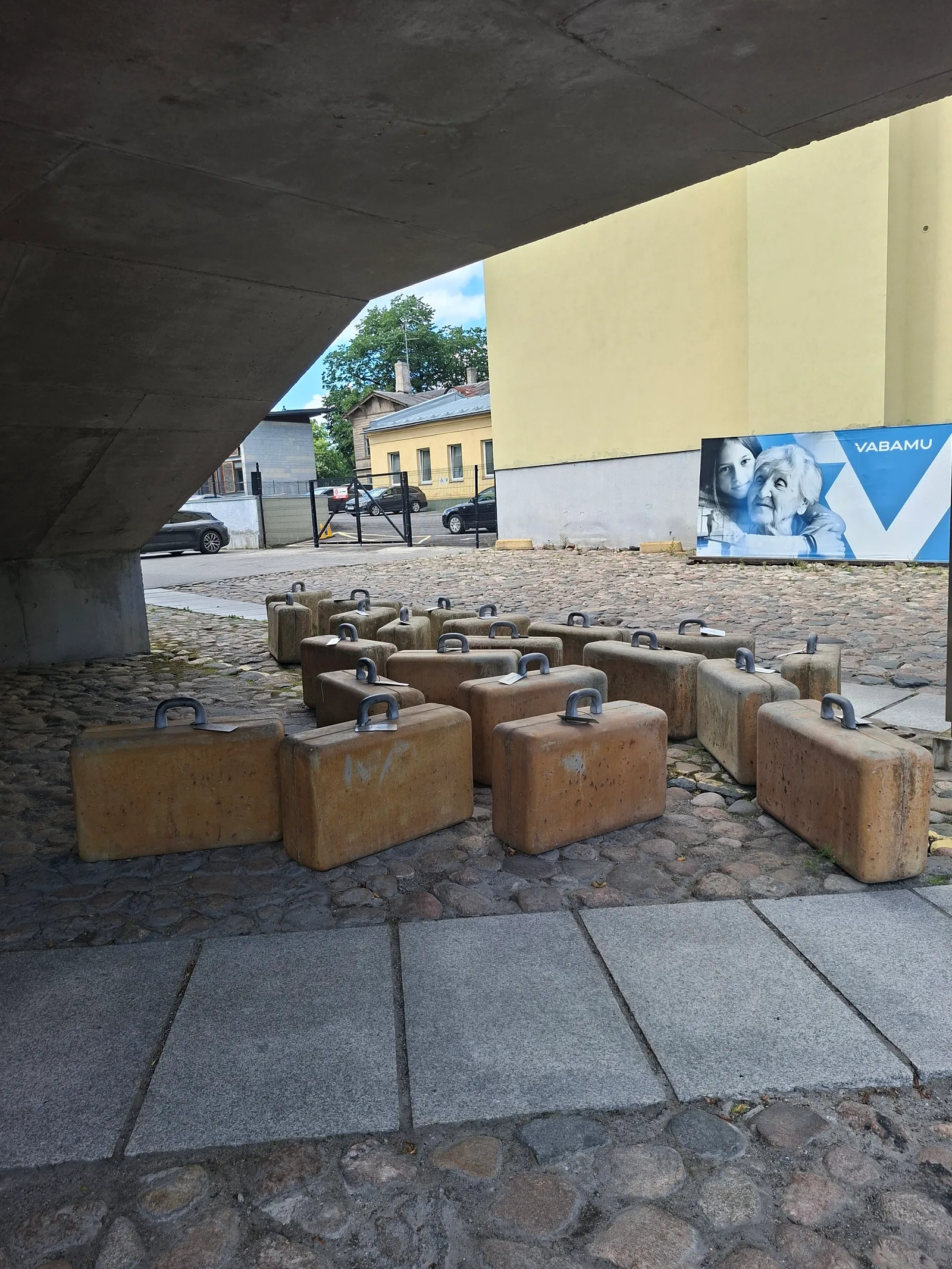 Main view at Vabamu Museum of Occupations and Freedom Tallinn — travel photo