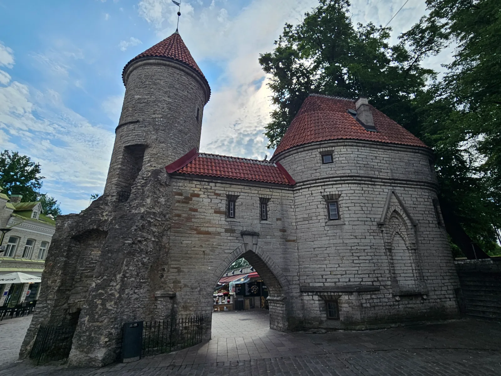 Atmosphere at Viru Gate Tallinn — travel photo