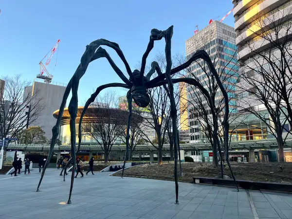 Details at Mori Art Museum Tokyo — travel photo