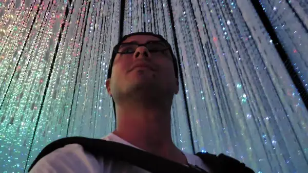 Interior at teamLab Borderless: MORI Building DIGITAL ART MUSEUM Tokyo — travel photo