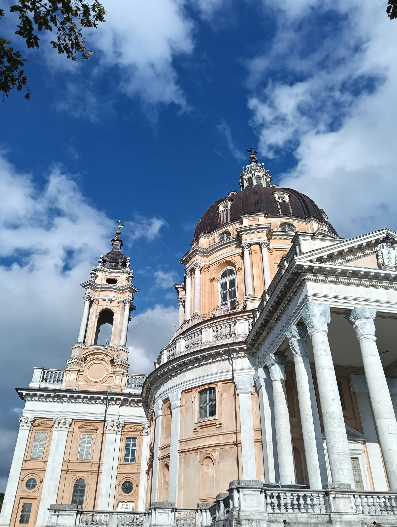 Main view at Basilica of Superga Turin — travel photo