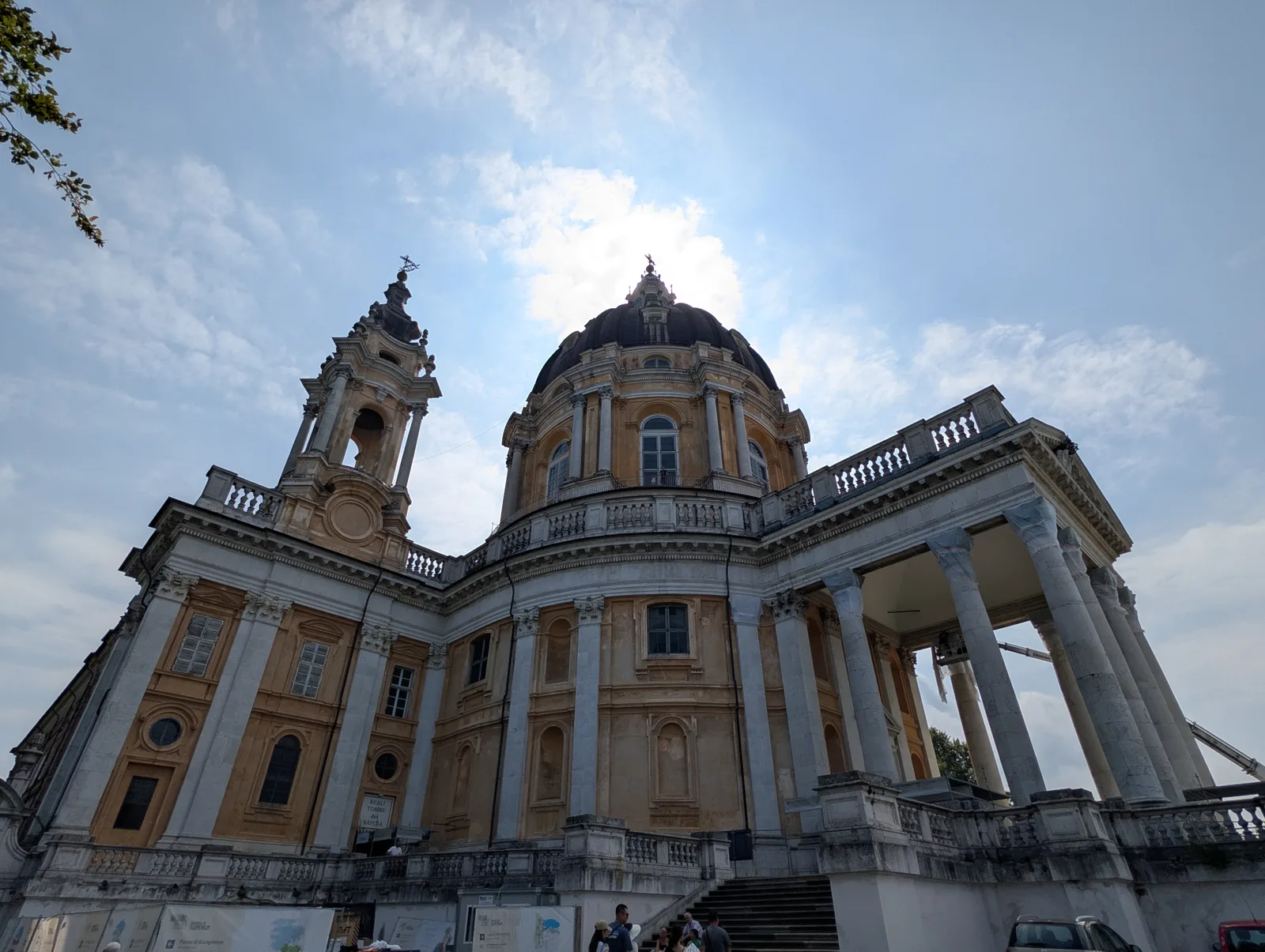 Details at Basilica of Superga Turin — travel photo