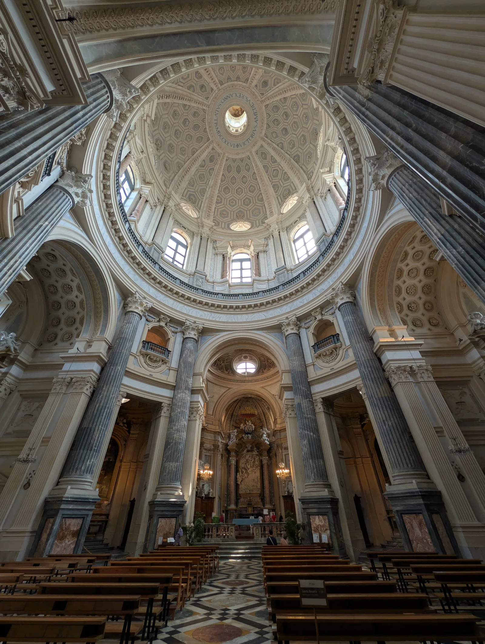 Atmosphere at Basilica of Superga Turin — travel photo