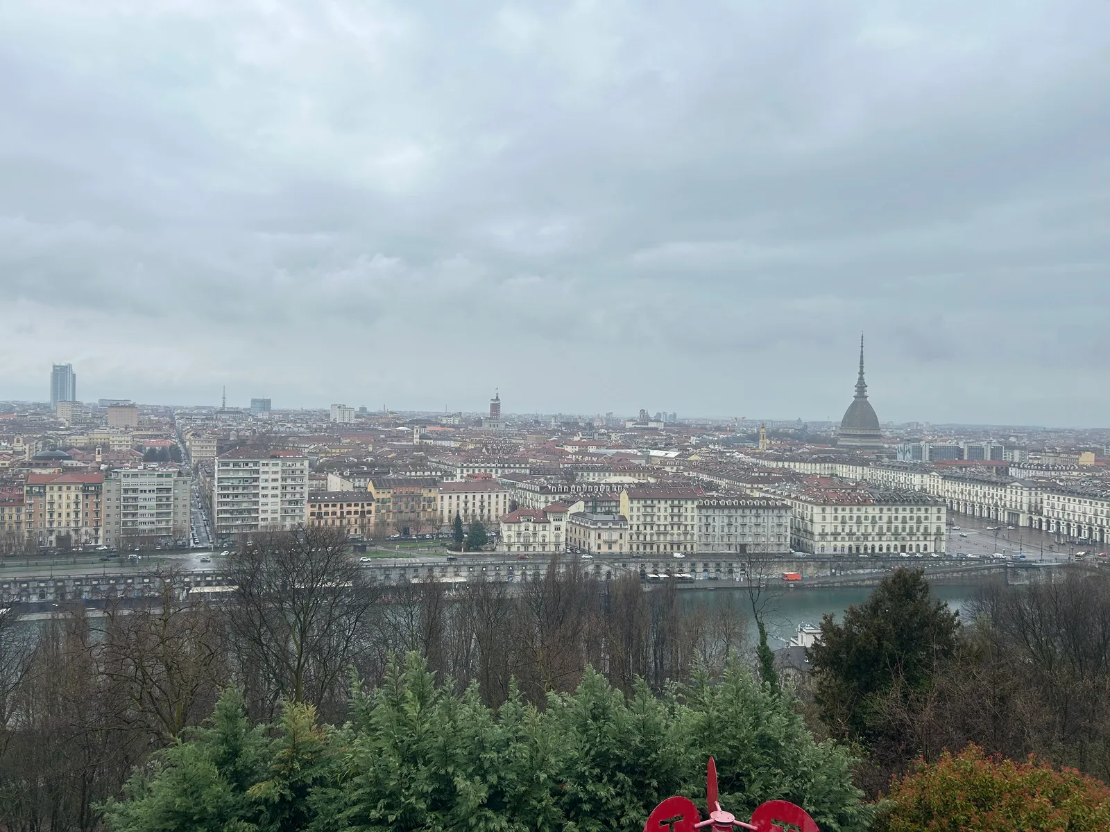 Details at Belvedere del Monte dei Cappuccini Turin — travel photo