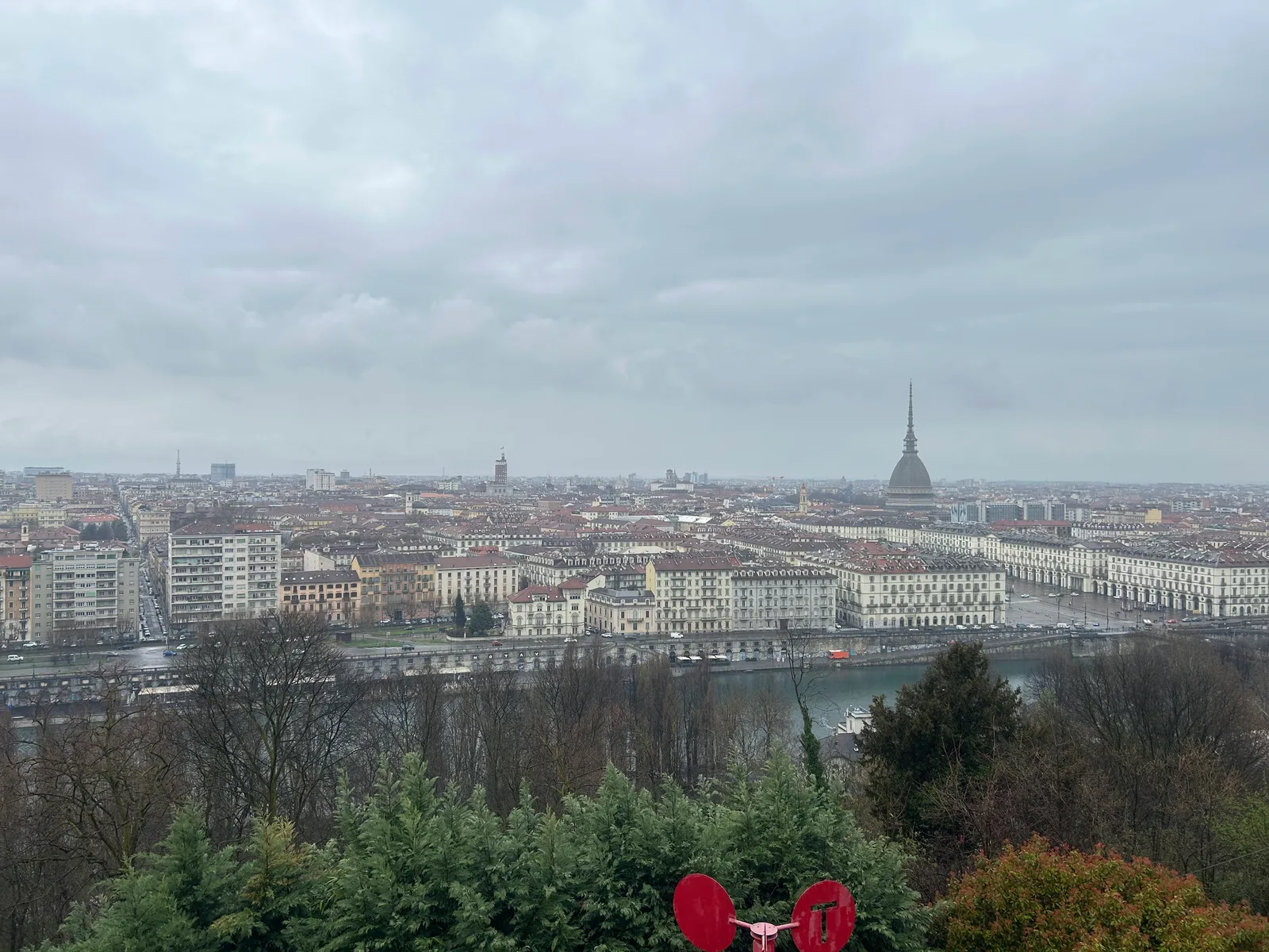 Atmosphere at Belvedere del Monte dei Cappuccini Turin — travel photo