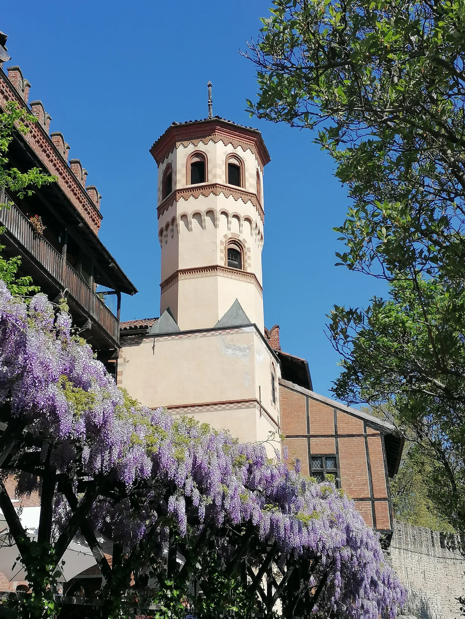 Main view at Borgo Medievale Turin — travel photo