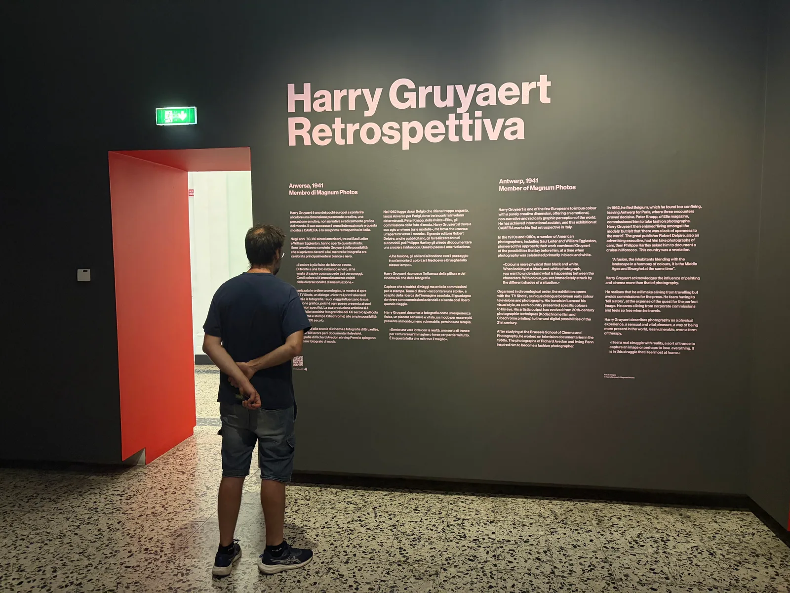Interior at CAMERA - Centro Italiano per la Fotografia Turin — travel photo