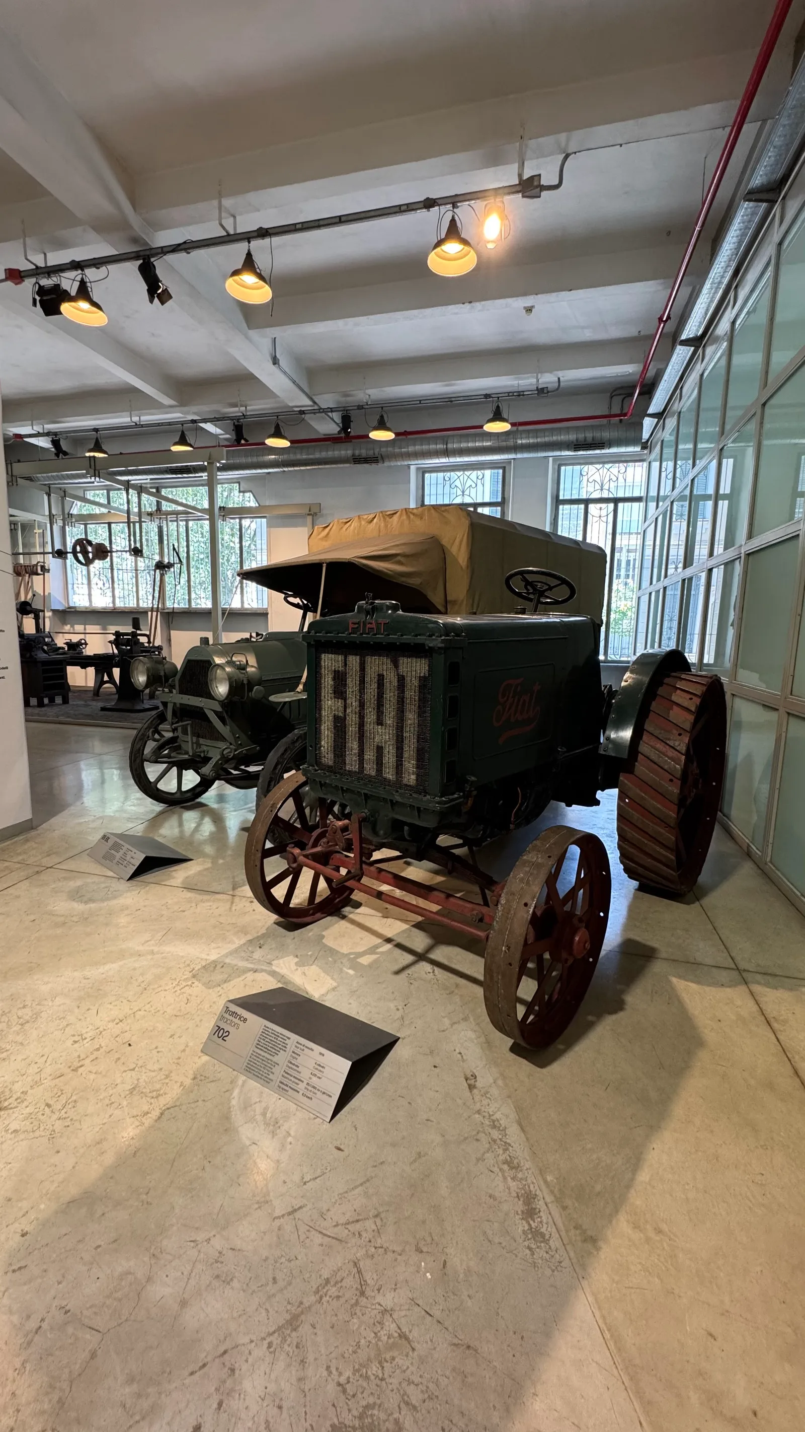 Details at Centro Storico Fiat Turin — travel photo