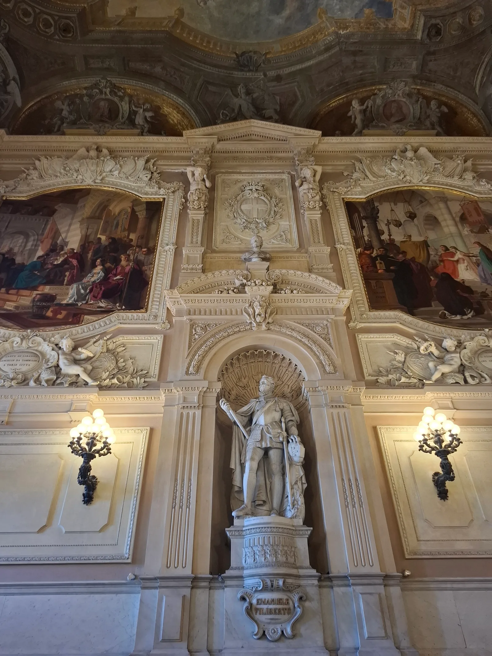 Details at Galleria Sabauda Turin — travel photo