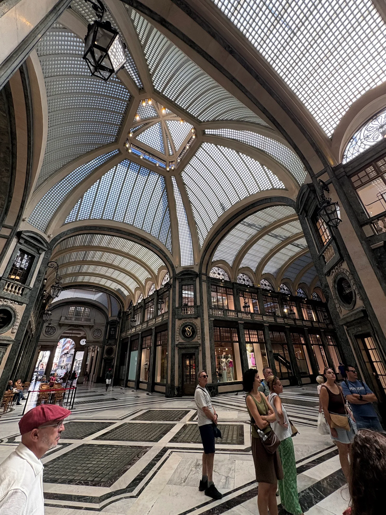 Main view at Galleria San Federico Turin — travel photo