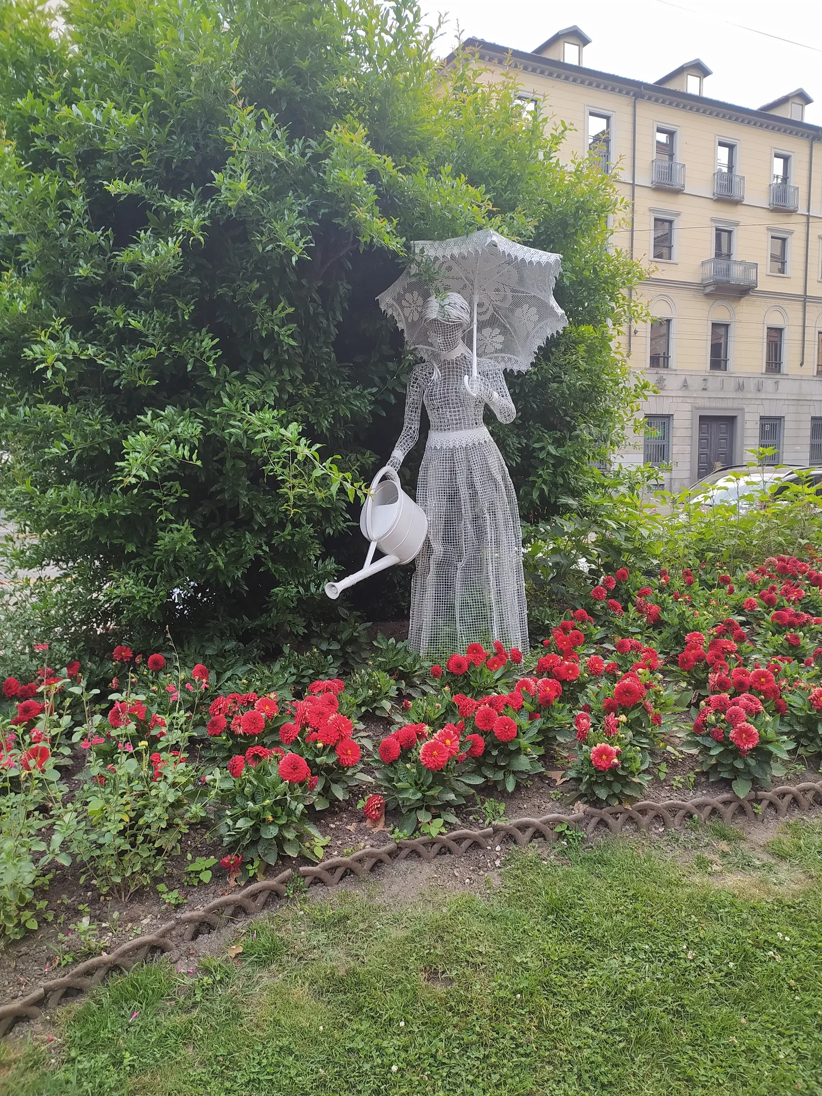 Atmosphere at Giardino La Marmora Turin — travel photo
