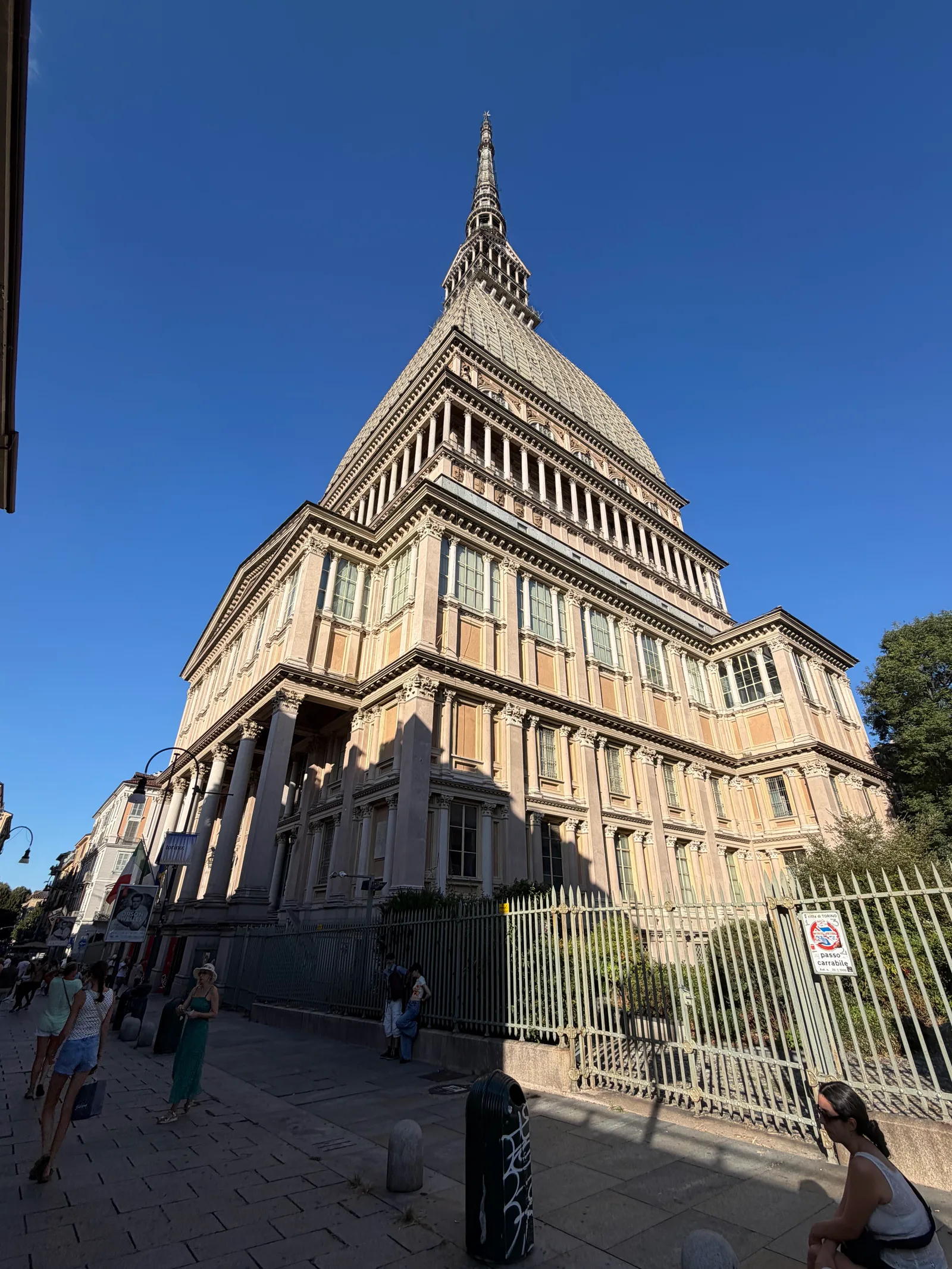 Main view at Mole Antonelliana Turin — travel photo