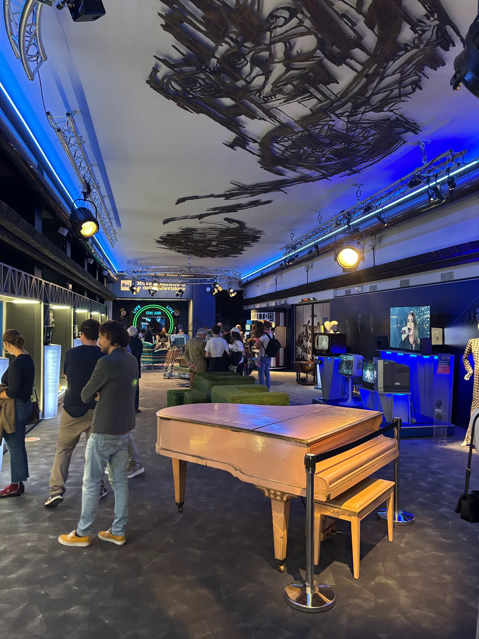 Atmosphere at Museo della Radio e della Televisione Rai Turin — travel photo
