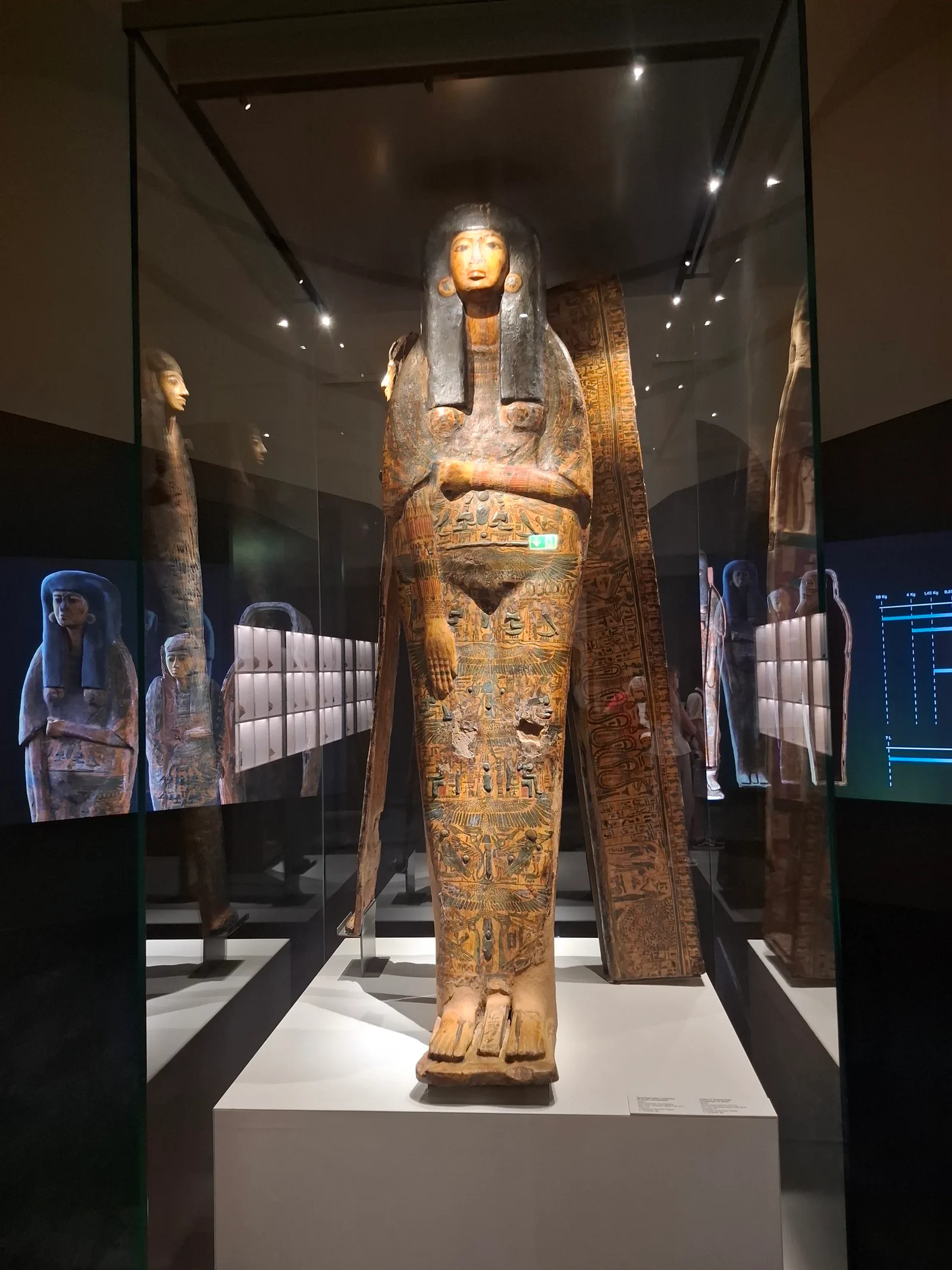 Interior at Museo Egizio Turin — travel photo