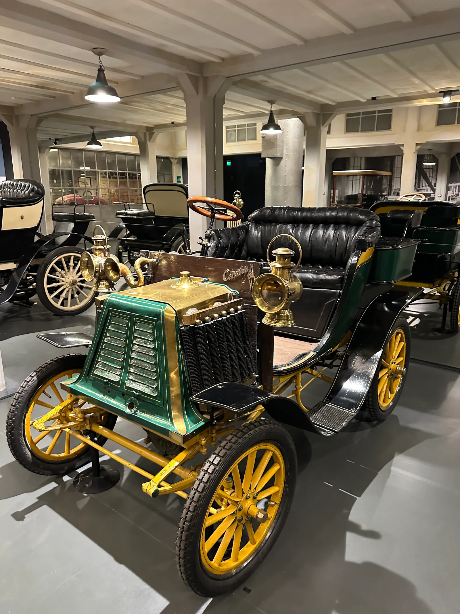 Atmosphere at Museo Nazionale dell'Automobile Turin — travel photo