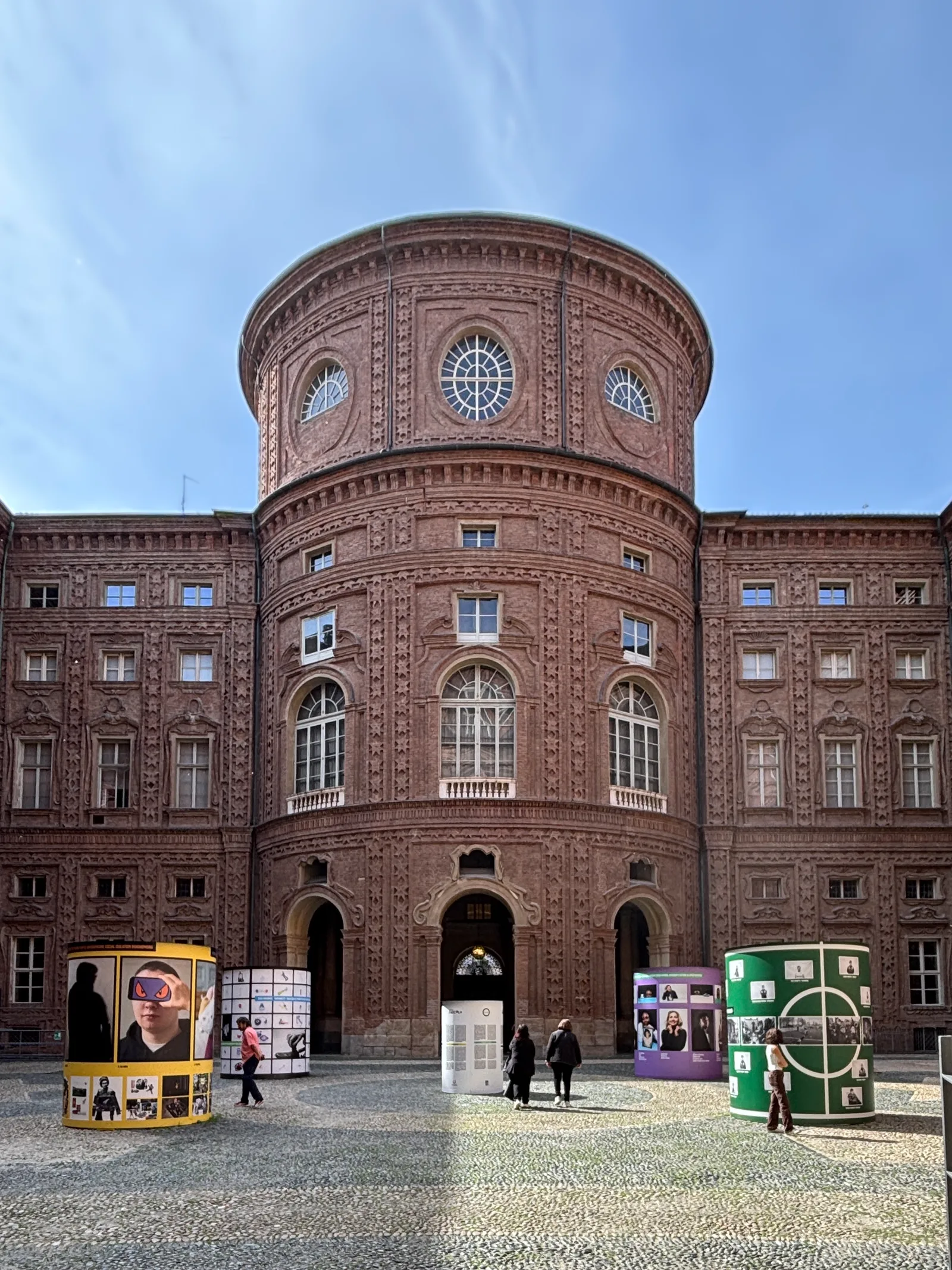 Interior at Palazzo Carignano Turin — travel photo