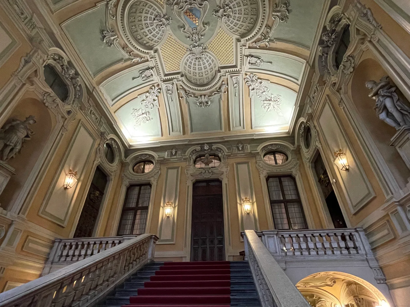 Interior at Palazzo Falletti di Barolo Turin — travel photo