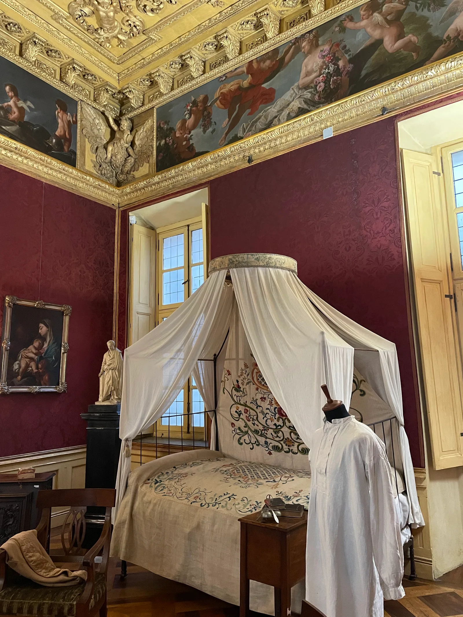 Atmosphere at Palazzo Falletti di Barolo Turin — travel photo